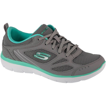 Sapatos Mulher Sapatilhas Skechers Summits Suited Cinza