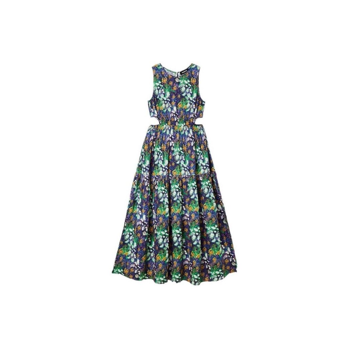 Textil Mulher Vestidos compridos Desigual VEST PISTILO 23SWVW50 Azul