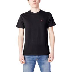 Textil Homem Polos mangas compridas Napapijri SALIS SS SUM NP0A4H8D Preto