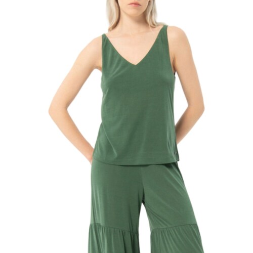 Textil Mulher Tops / Blusas Surkana 524ESAL013 Verde