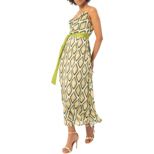 Textil Mulher Vestidos curtos Surkana 524TISA724 Verde