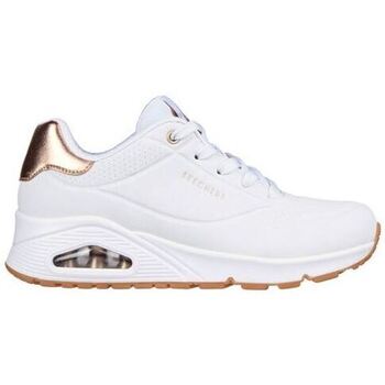 Sapatos Mulher Sapatilhas 216015-NVGY Skechers UNO - GOLDEN AIR Branco