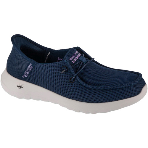 Sapatos Mulher Sapatilhas Skechers Slip-Ins Go Walk Joy - Idalis Azul