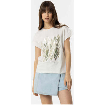 Textil Mulher T-shirts e Pólos Tiffosi 10054230-110-1-31 Branco