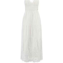 Textil Mulher Vestidos Guess W4GK46 WG571-G011 Branco