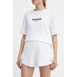 Textil Mulher Shorts / Bermudas Guess V4GD09 K8802 Branco