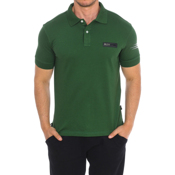 Textil Homem Polos mangas curta Plus Long Sleeve T-Shirtort PIPS507-32 Verde