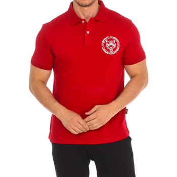 Textil Homem Polos mangas curta Castiçais e Porta-Velasort PIPS508-52 Vermelho