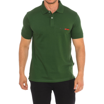 Textil Homem Polos mangas curta Plus Long Sleeve T-Shirtort PIPS511-32 Verde
