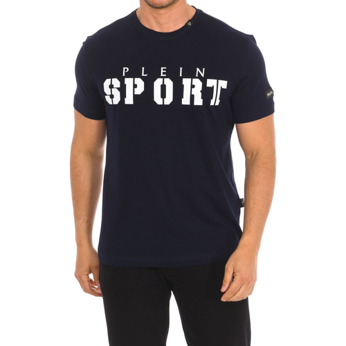Textil Homem T-Shirt mangas curtas Philipp Plein Sport TIPS400-85 Marinho