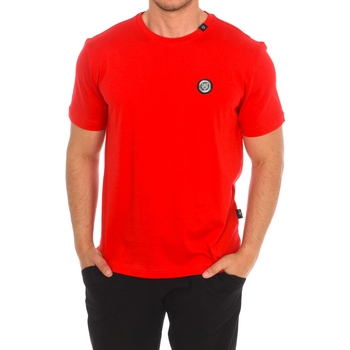 Textil Homem T-Shirt mangas curtas Plus Long Sleeve T-Shirtort TIPS404-52 Vermelho