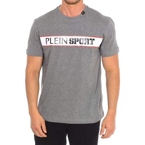 Textil Homem T-Shirt mangas curtas Todos os sapatos de senhoraort TIPS405-94 Cinza