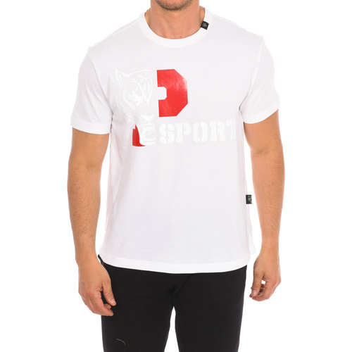 Textil Homem T-Shirt mangas curtas Plus Long Sleeve T-Shirtort TIPS410-01 Branco
