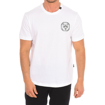 Textil Homem T-Shirt mangas curtas Philipp Plein Sport TIPS412-01 Branco