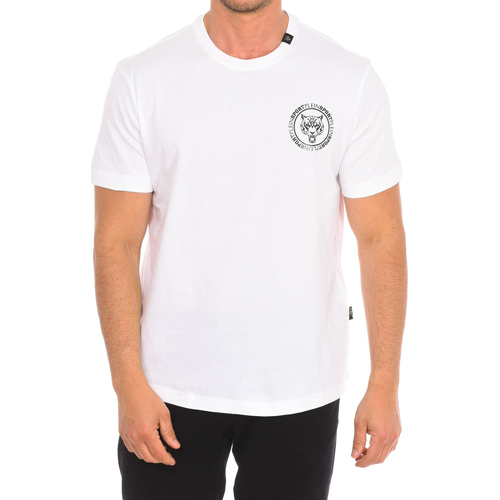 Textil Homem T-Shirt mangas curtas Lion Of Porchesort TIPS412-01 Branco