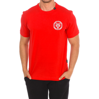 Textil Homem T-Shirt mangas curtas Roupas de noite TIPS412-52 Vermelho