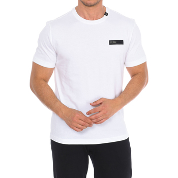 Textil Homem T-Shirt mangas curtas Sweatshirt mit hohem Baumwollanteil und NASA™-Motiv 27 Jort TIPS414-01 Branco