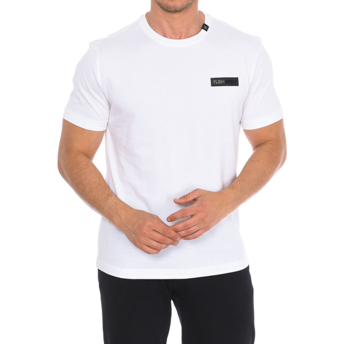 Textil Homem T-Shirt mangas curtas Todos os sapatos de senhoraort TIPS414-01 Branco