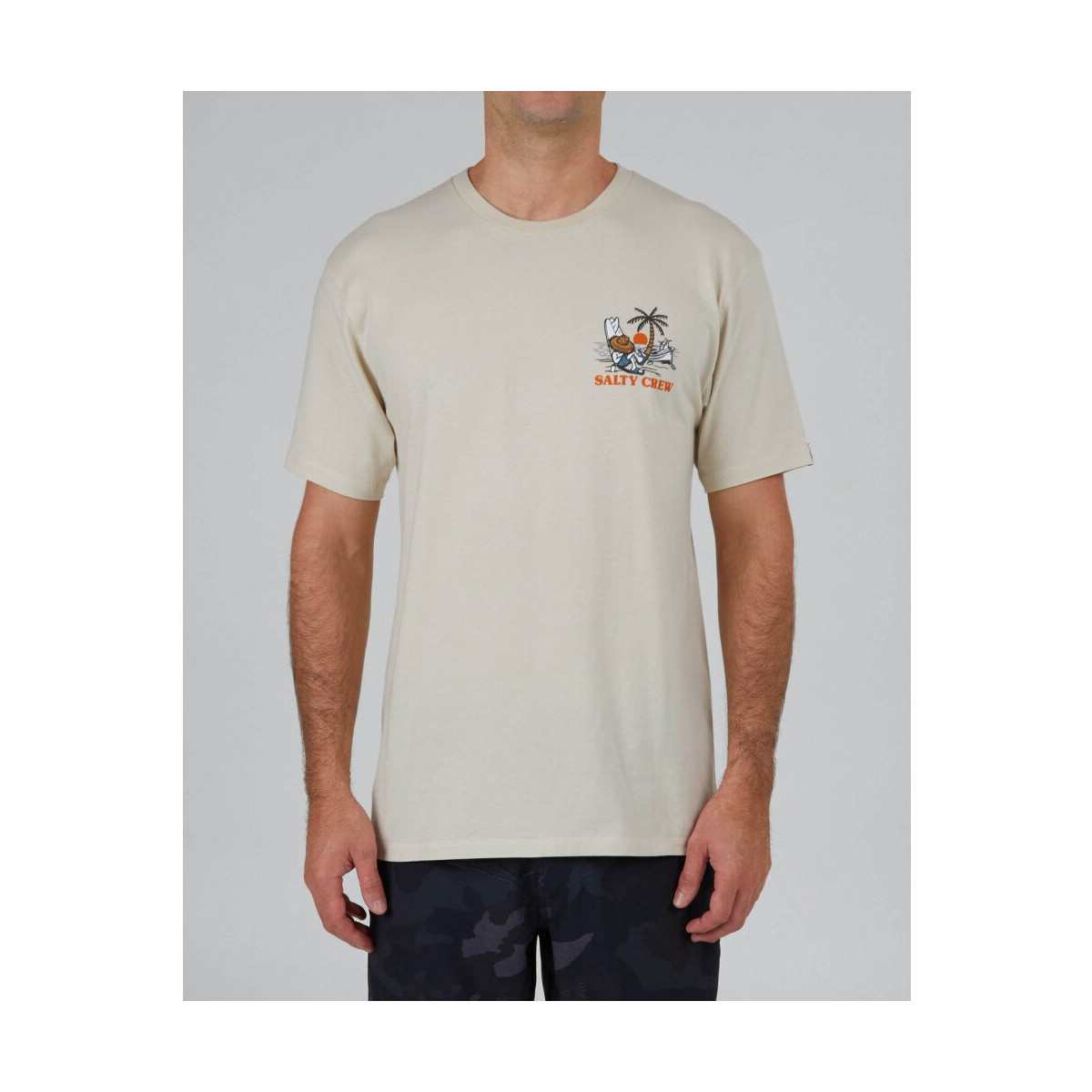 Textil Homem T-shirts e Pólos Salty Crew Siesta premium s/s tee Bege