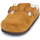 Sapatos Mulher Tamancos BIRKENSTOCK Boston Shearling LEVE Mink LAF Castanho