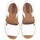 Sapatos Mulher Sandálias Popa Menorquina Plataforma Rosario Bombay Blanco Branco