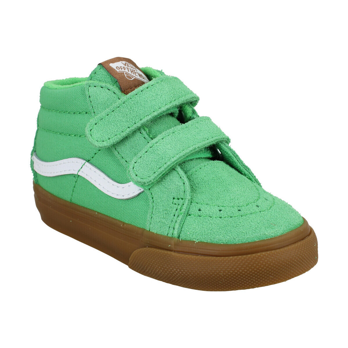 Sapatos Criança Sapatilhas Vans Sk8 Mid V Reissue Velours Toile Enfant Green Verde