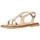 Sapatos Mulher Sandálias Wonders A-7930 Mujer Dorado Ouro