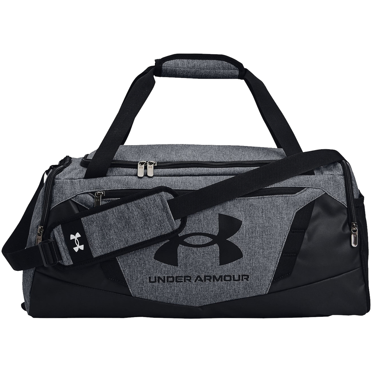 Malas Under Armour Project Rock 1 White Navy Taxi Undeniable 5.0 SM Duffle Bag Cinza