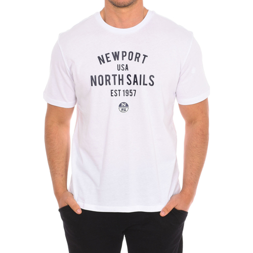 Textil Homem Heroes Wales Polo sweater Shirt Mens North Sails 9024010-101 Branco