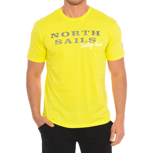 Textil Homem Saint Laurent press-stud denim shirt North Sails 9024030-470 Amarelo