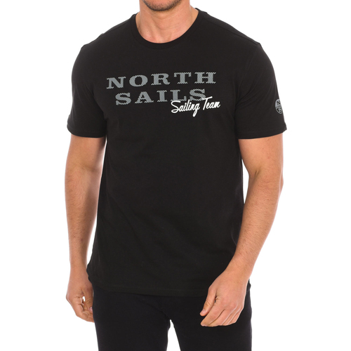 Textil Homem Saint Laurent press-stud denim shirt North Sails 9024030-999 Preto