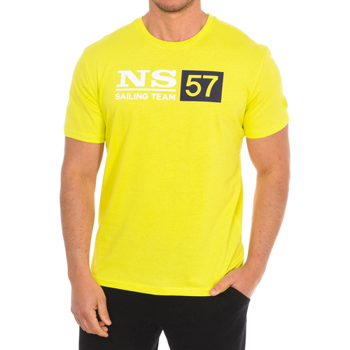 Textil Homem T-Shirt Jackets mangas curtas North Sails 9024050-470 Amarelo