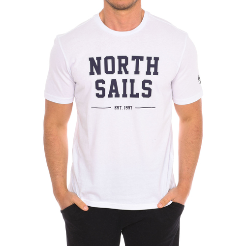 Textil Homem T-Shirt mangas curtas North Sails 9024060-101 Branco