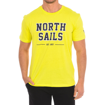 Textil Homem Saint Laurent press-stud denim shirt North Sails 9024060-470 Amarelo