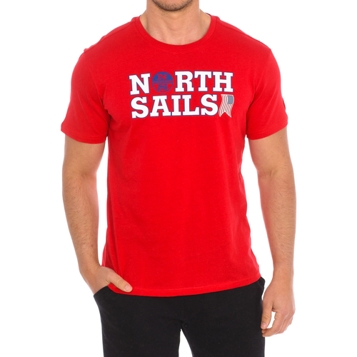 Textil Homem T-Shirt mangas curtas North Sails 9024110-230 Vermelho