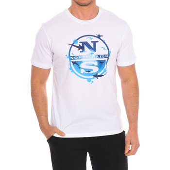 Textil Homem T-Shirt Jackets mangas curtas North Sails 9024120-101 Branco