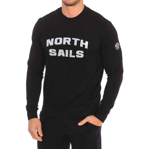 Textil Homem Sweats North Sails 9024170-999 Preto