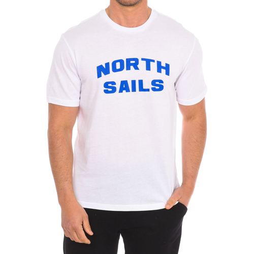 Textil Homem T-Shirt Jackets mangas curtas North Sails 9024180-101 Branco