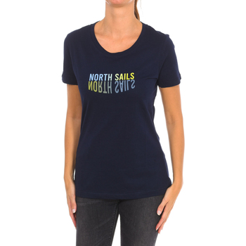 Textil Mulher Saint Laurent press-stud denim shirt North Sails 9024290-800 Marinho