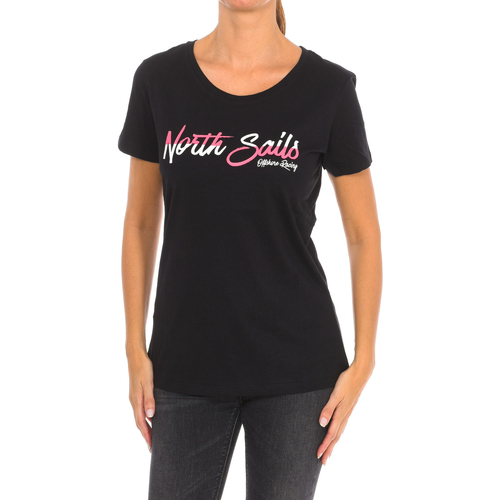 Textil Mulher Saint Laurent press-stud denim shirt North Sails 9024310-999 Preto