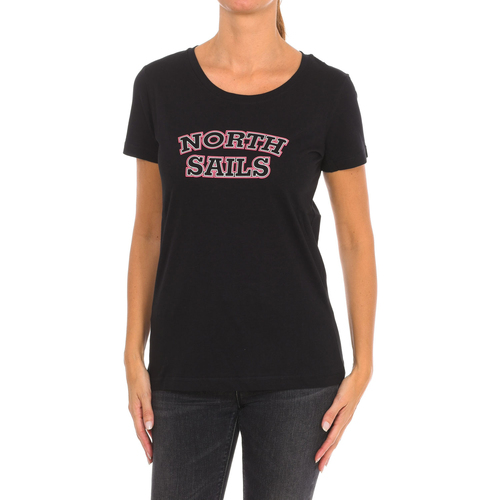 Textil Mulher Saint Laurent press-stud denim shirt North Sails 9024320-999 Preto