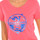 Textil Mulher Short Cotton T-Shirts 9024340-158 Rosa