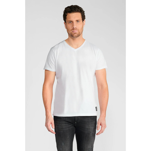Textil Homem Roupas de noite Le Temps des Cerises T-shirt GRIBS Branco