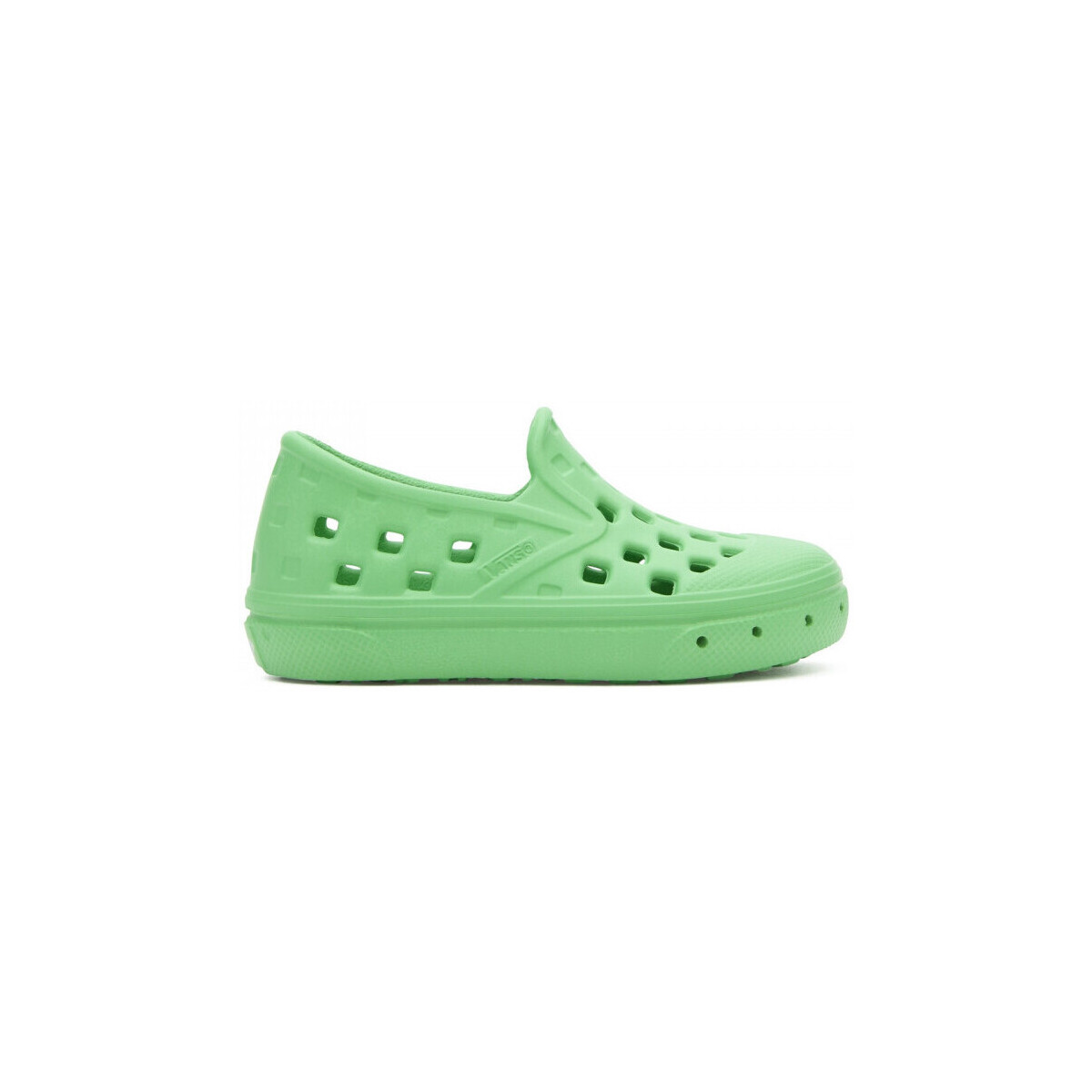 Sapatos Criança Sapatos estilo skate Vans Slip-on trk Verde