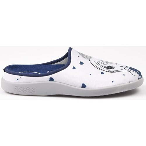 Sapatos Mulher Novidades da semana Flossy Zapatillas de Casa  Chica Chic 26-167 Marino Azul
