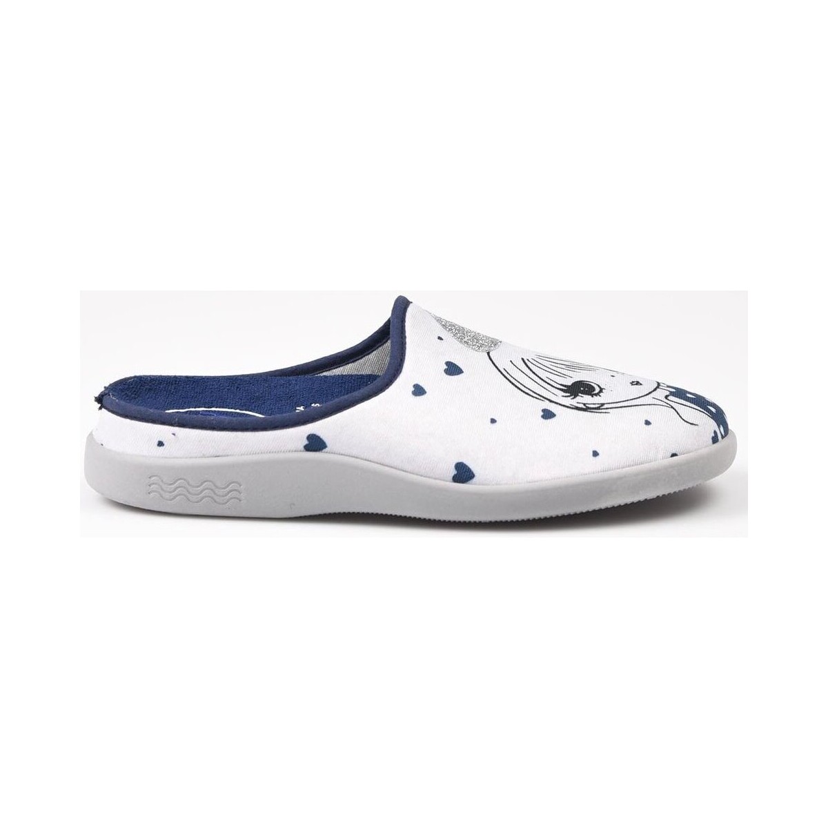 Sapatos Mulher Sapatos & Richelieu Flossy Zapatillas de Casa  Chica Chic 26-167 Marino Azul