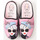 Sapatos Mulher Candeeiros de teto Zapatillas de Casa  Chica París 26-169 Rosa Rosa