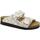 Sapatos Mulher Chinelos Grunland GRU-CCC-CB2260-BI Branco