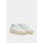 Sapatos Mulher Sapatilhas Date W997-ST-CA-WH STEP CALF-WHITE Branco