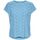 Textil Mulher T-shirts e Pólos Only 15231005 SMILLA-CLEAR SKY Azul
